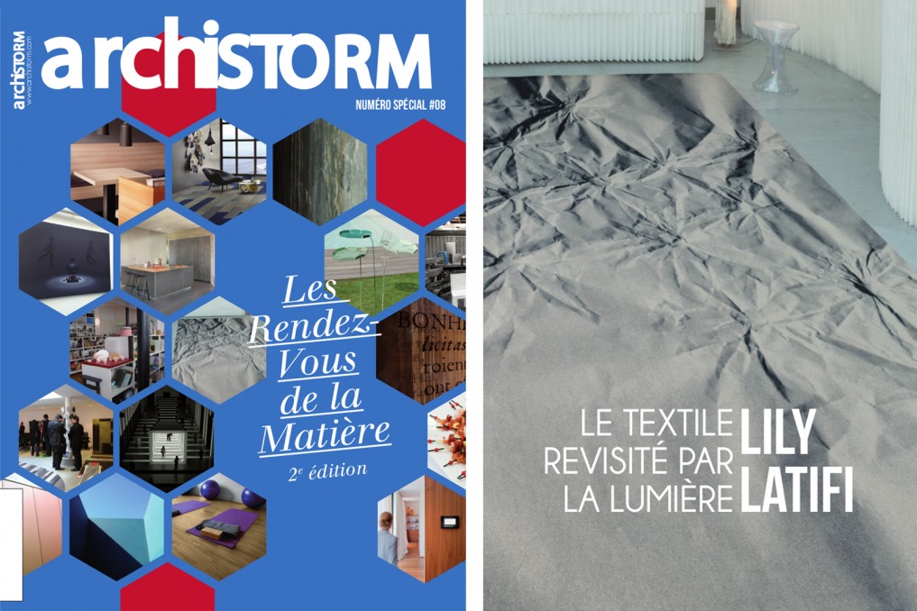 Archistorm - numéro spécial #8 - 2014 - Le textile revisité par la lumière