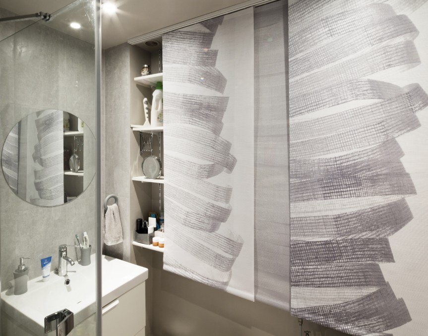 Portes de placard en textile -2