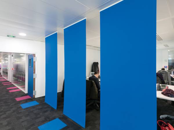 2 - Space dividers for Accenture