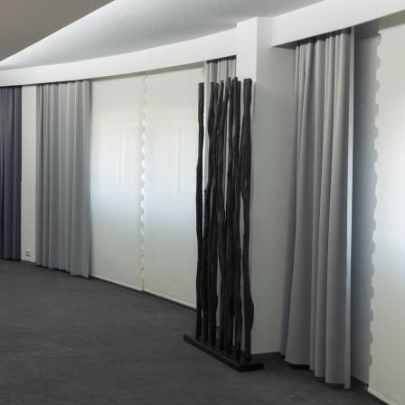 blackout curtains in meeting room-1