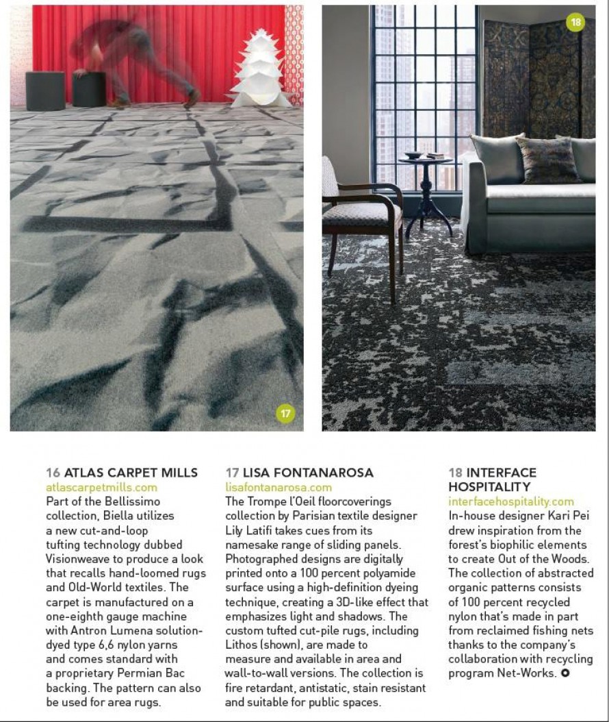 Lily Latifi in Boutique Design Magazine