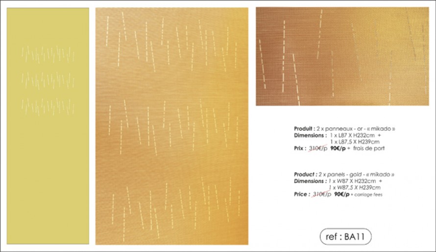 2 "mikado" panels