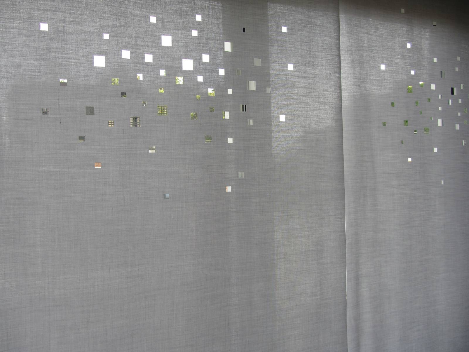 "City lights" translucent sliding panel - example 5