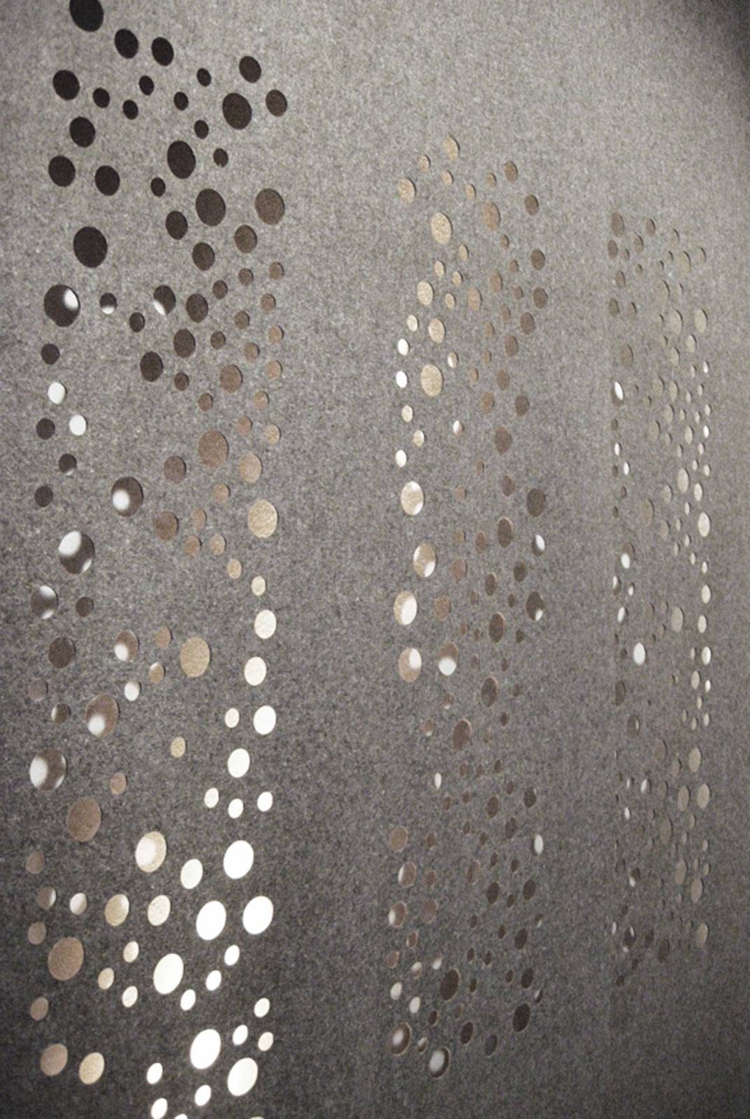 "Bubbles" blackout sliding panels - 2