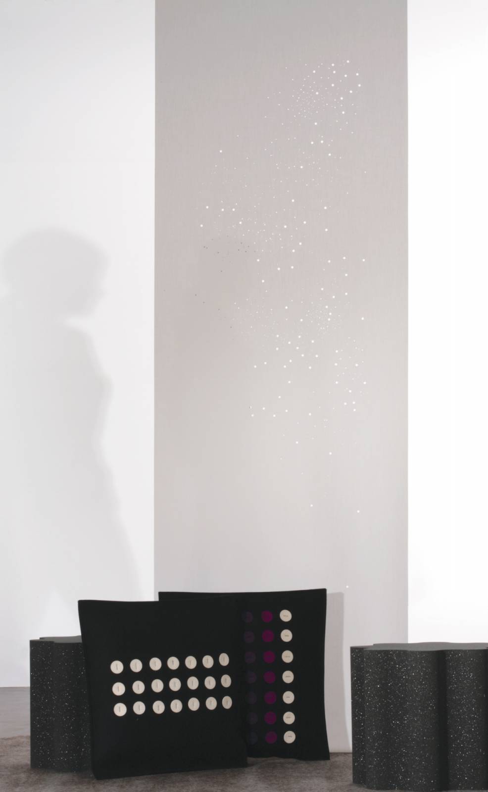 "Milky way" translucent sliding panels - 3