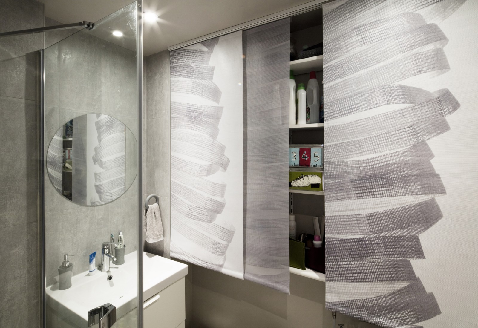 Portes de placard en textile -3