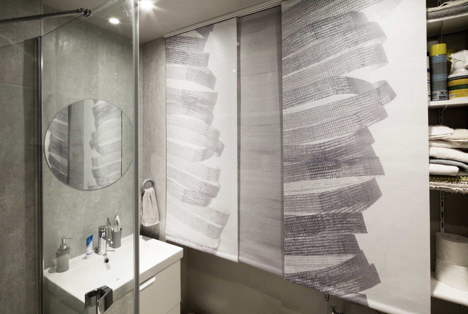 Portes de placard en textile -4