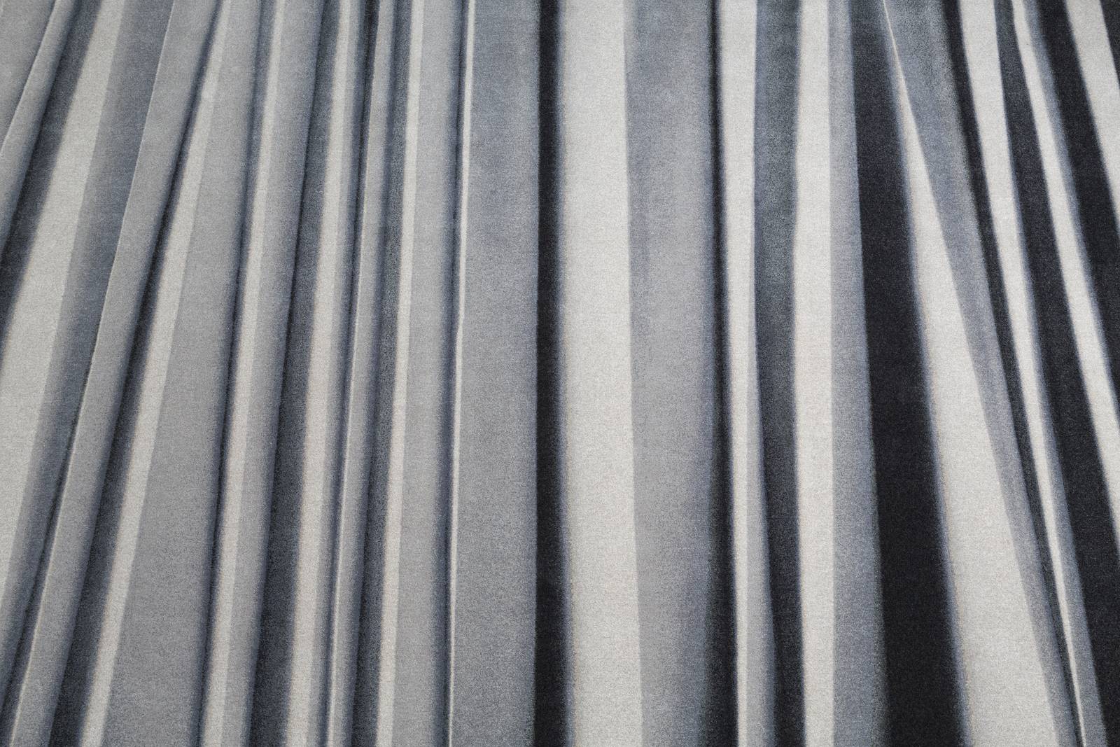 "Pleated" custom trompe l'oeil carpet - example 4