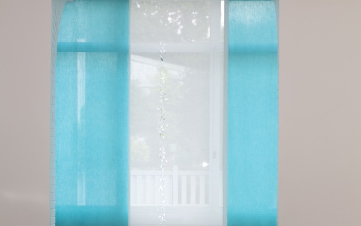 "Rain drops" translucent sliding panel - 11