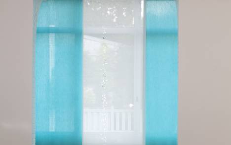 Panneaux japonais translucides "Gouttes de pluie" - exemple de réalisation 11