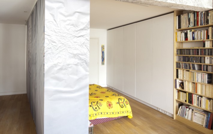 Panneaux japonais trompe l'oeil "Géo" - exemple de réalisation 3