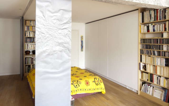 Panneaux japonais trompe l'oeil "Géo" - exemple de réalisation 4
