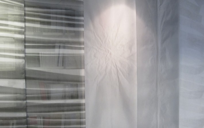 Panneaux japonais trompe l'oeil "Géo" - exemple de réalisation 6