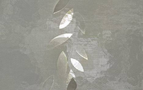 Panneaux japonais écran solaire "Guirlande de feuilles" - exemple de réalisation 12