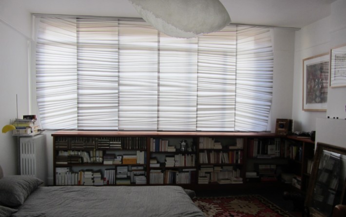 Panneaux japonais trompe l'oeil "Plissé" - exemple de réalisation 2