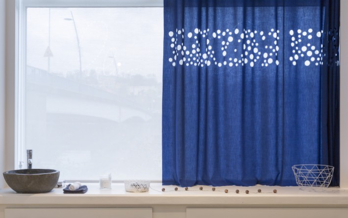 Flat curtains s : Spa Bla