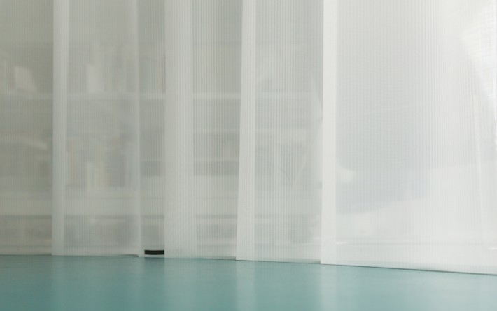 Flat curtains  : Médiathèque de Colombes