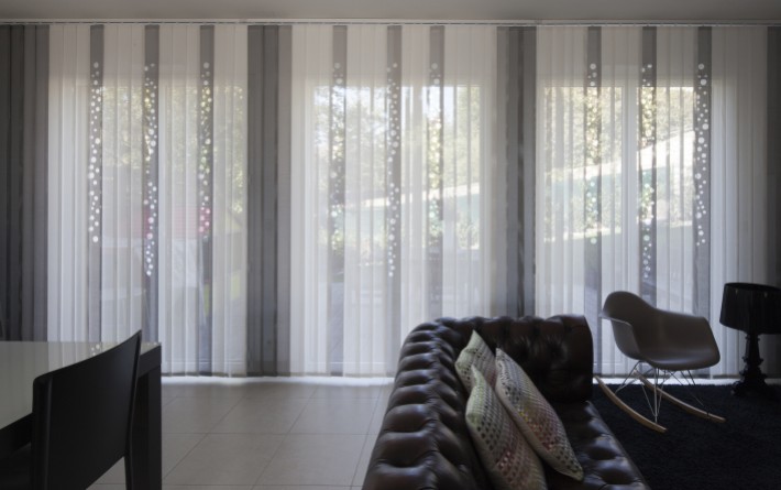Vertical blinds "Bubbles" - example 1