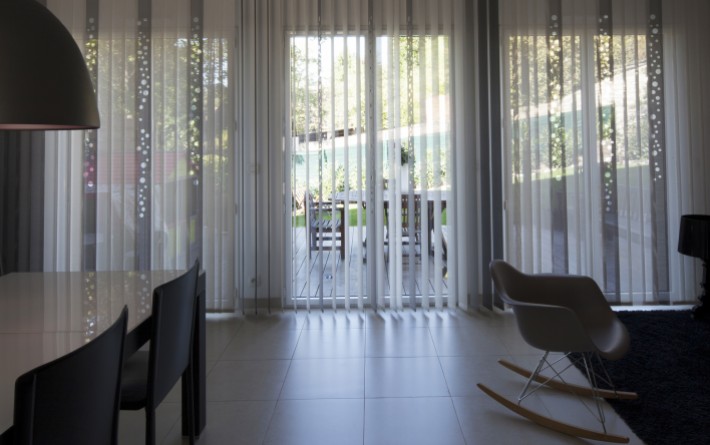 Vertical blinds "Bubbles" - example 2