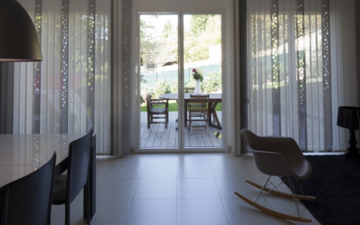 Vertical blinds "Bubbles" - example 4