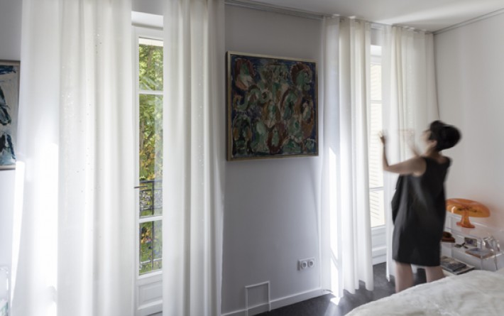Rideaux plats : Chambre-4