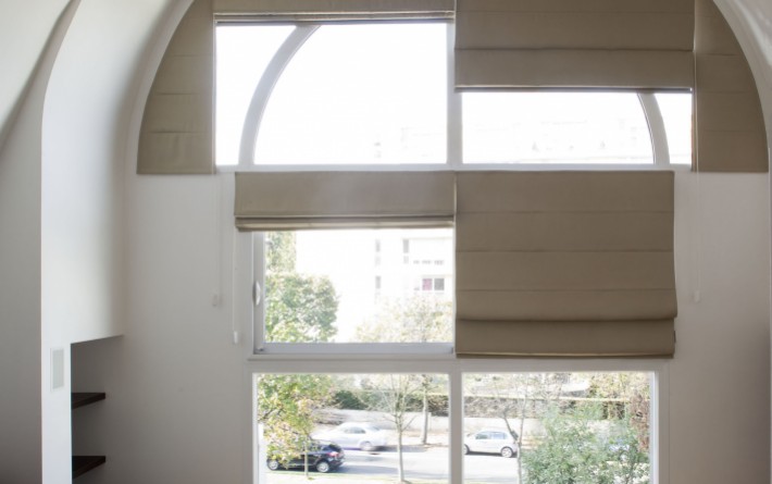 Roman blinds - example 3
