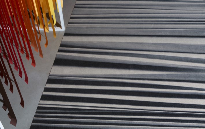 Tapis trompe-l'oeil sur mesure "Plissé" - exemple de réalisation 5