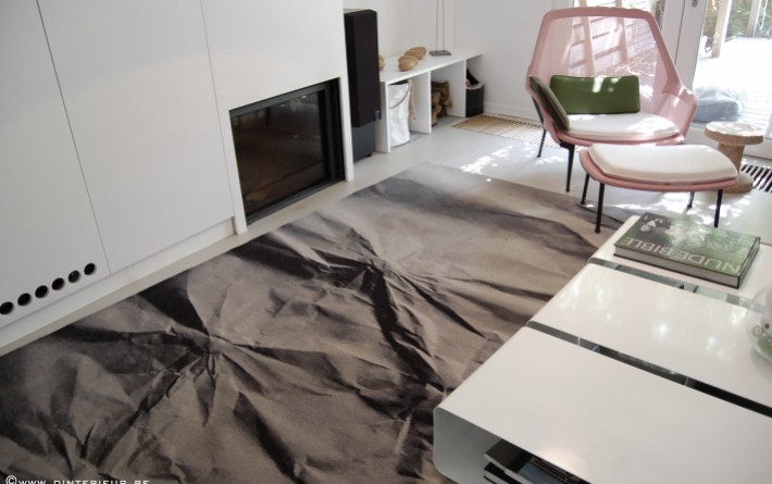 Tapis trompe-l'oeil sur mesure "Mina" - exemple de réalisation 3