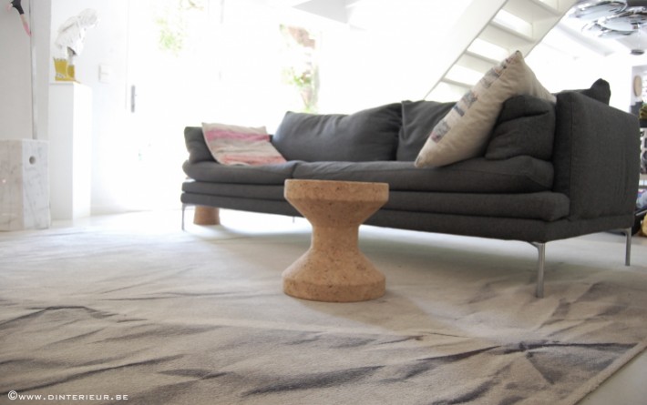 Tapis trompe-l'oeil sur mesure "Mina" - exemple de réalisation 4