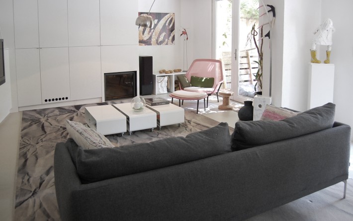 Tapis trompe-l'oeil sur mesure "Mina" - exemple de réalisation 5