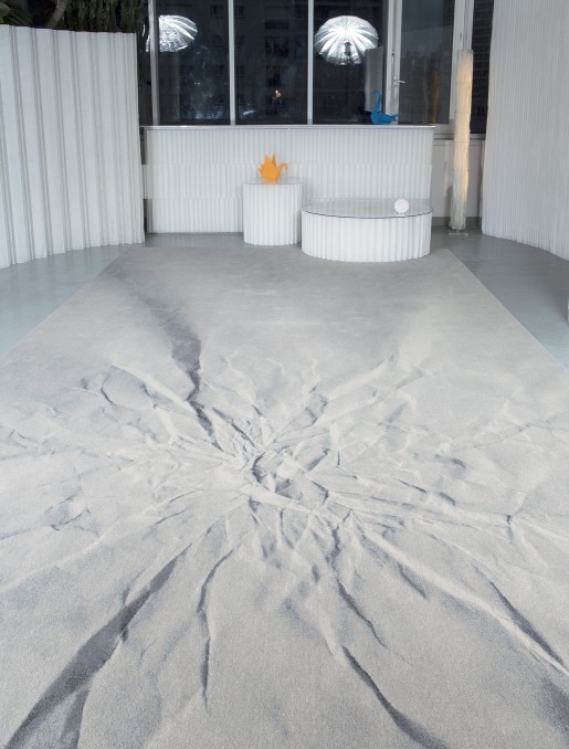 "Geo" custom trompe l'oeil carpet