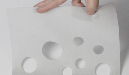 Tissu "Bulles de savon" translucide pour panneaux japonais