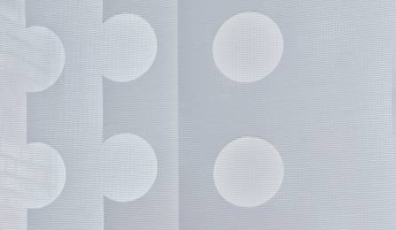 Tissu "Le Cahier" écran solaire pour panneaux japonais : 86 blanc