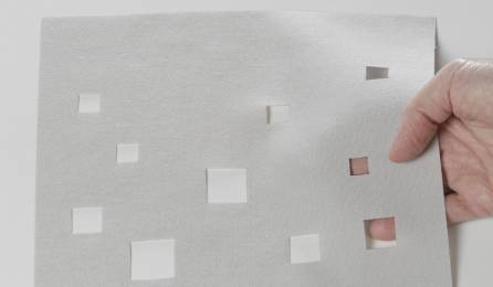 Tissu "Lumières de la ville" translucide pour panneaux japonais