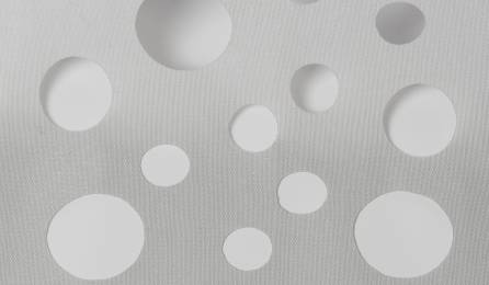 bubbles translucent sample