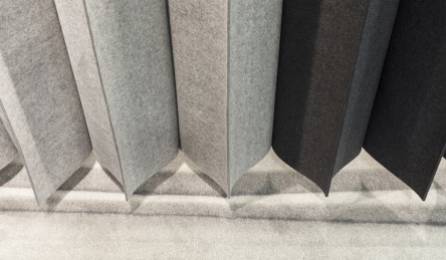 Pleating panel detail