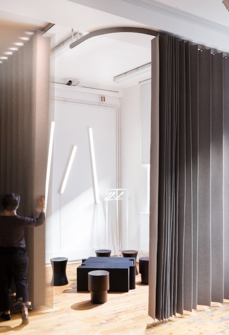 Collection "namad" en feutre acoustique - parois pliantes "namad"